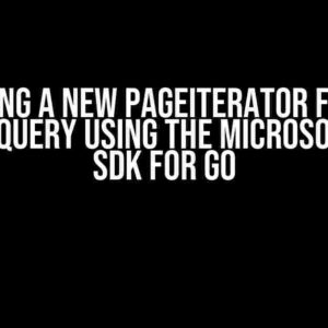 Creating a New PageIterator for Run Hunting Query Using the Microsoft Graph SDK for Go